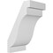 Ekena Millwork 5-in. W x 6-in. D x 10-in. H Copenhagen Architectural Grade PVC Knee Brace BRCP05X06X10CHG - alternate 1
